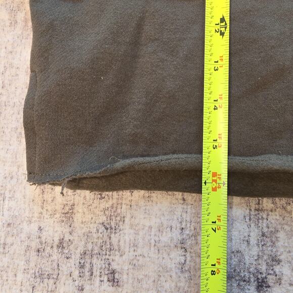 BP Sweater Womens XS Olive Green Cropped V Neck Long Sleeve Pullover Casual XS - Picture 8 of 11